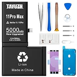 TAYUZH Battery for iPhone 11 Pro Max,5000mAh 0