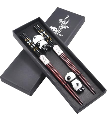 Amazon.com: Japanese Tetsuboku 9.2 Inches 2 Pair Chopsticks Gift