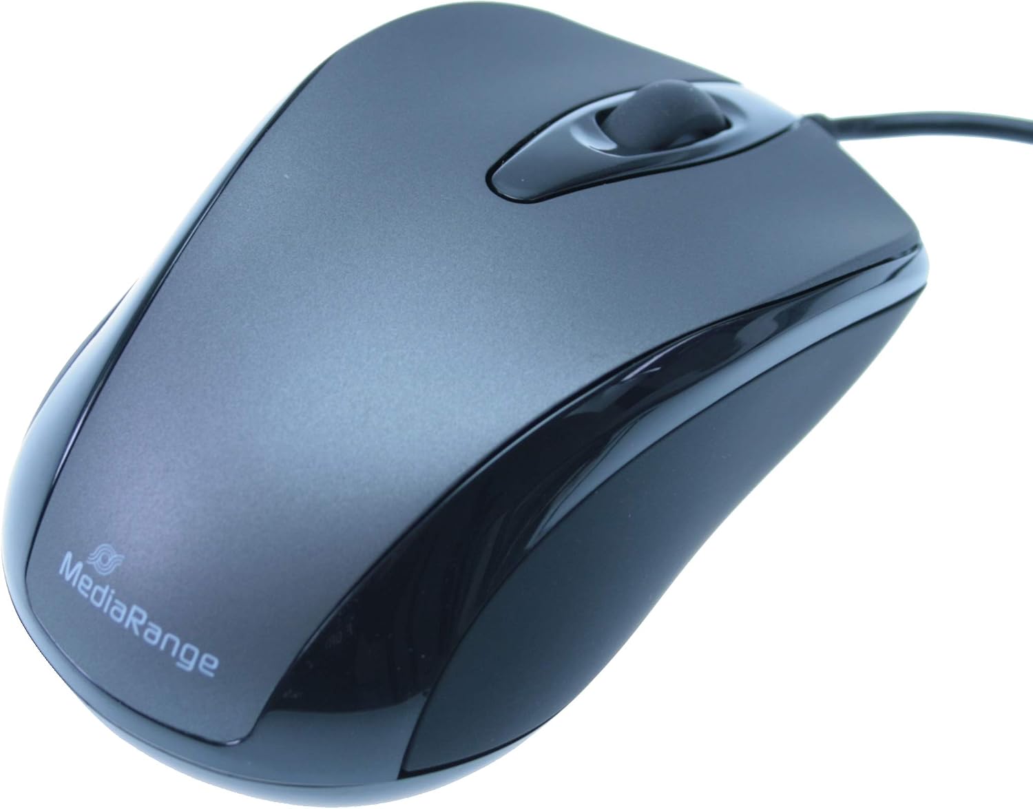MEDIARANGE MROS201 Optical mouse with cable 3 buttons, Monochrome, regular - Image 3
