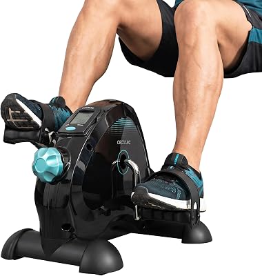 Pedales Estáticos Drumfit Cycle Compact Neo. Compacto, Niveles de Resistencia Regulables Manualmente, Funcionamiento Sencillo e Intuitivo, Pantalla LCD, Peso Máximo 100 Kg