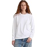 Organic Basics Womens True Heavy Cotton Boxy Long Sleeve Tee Shirt