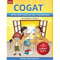 COGAT Test Prep Grade 2 Level 8: Gifted and Talented Test Preparation Book - Practice Test/Workbook for Children in…