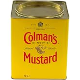 Colman's Double Superfine Mustard Powder, 4 Pound 6 Ounce Tin