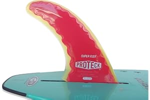 SURFCO HAWAII SurfCo - Pro Teck Super Flex Center Surfboard Fins, 7" or 9"