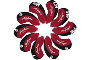 Andux Golf Iron Club Head Covers 10pcs/Set