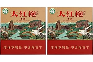 TEAGAR Herbal Cigarettes - No Nicotine & No Tobacco Tea Cigarettes - Cigarette Alternative (2 Packs / 40 Cigarettes)