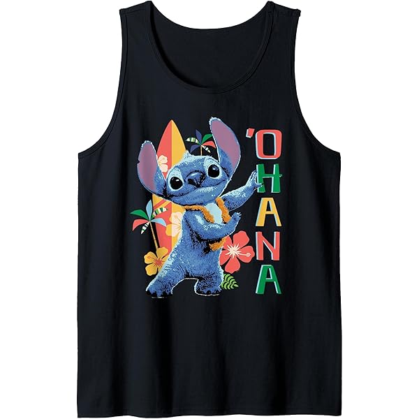 todayful　Sleeveless Stitch Shirts Stitch Tank Top for Adults – Lilo & Stitch | Disney Store