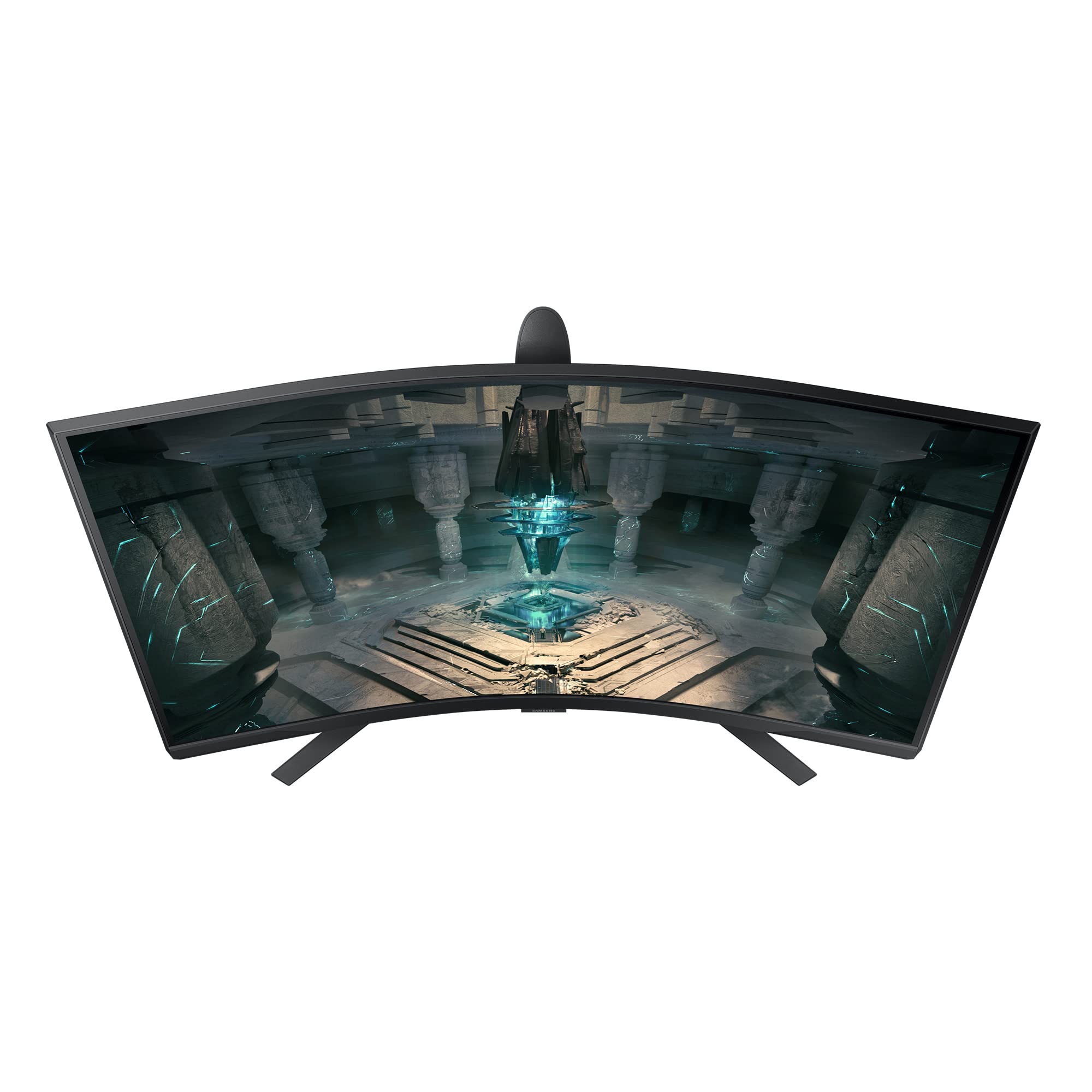 Samsung Odyssey G65B Smart Gaming Monitor S32BG650EU, 32 Zoll, VA-Panel, WQHD-Auflösung, AMD FreeSync Premium Pro, 1000R Bildschirmkrümmung, 1 ms (G/G) Reaktionszeit, Bildwiederholrate 240 Hz, Schwarz 9