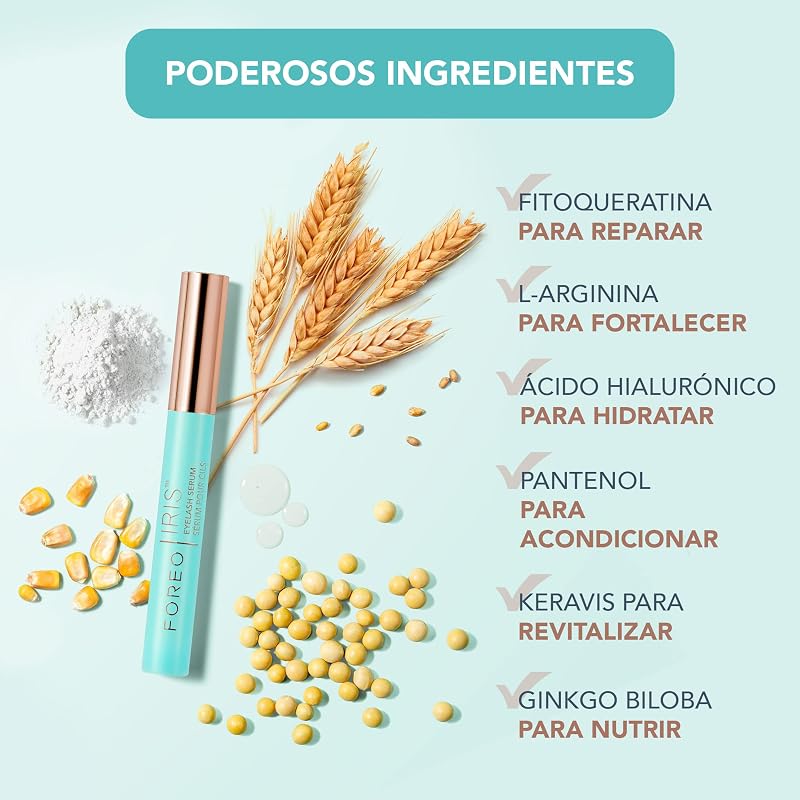 IRIS sérum para pestañas - pestañas y cejas más densas, 4.3ml