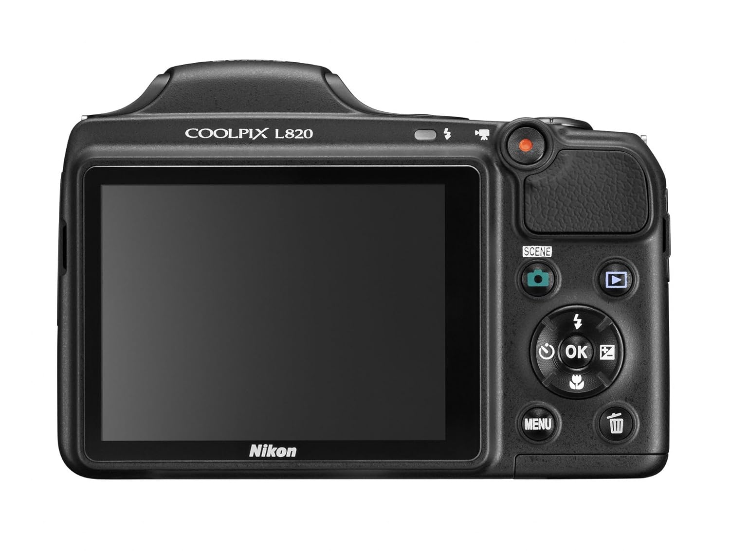 Amazon.com : Nikon COOLPIX L820 16 MP CMOS Digital Camera with 30x Zoom  Lens and Full HD 1080p Video (Black) (OLD MODEL) : Point And Shoot Digital  Cameras ...