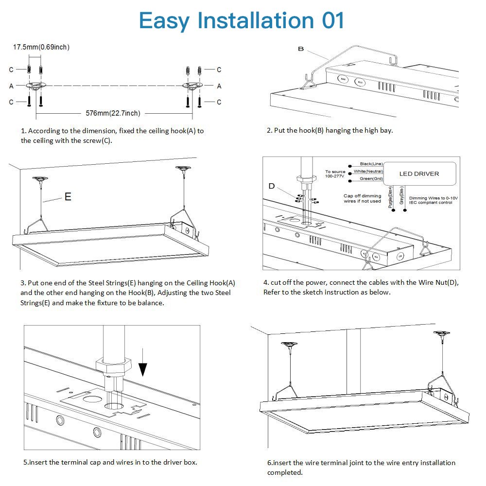 high bay light wiring diagram wiring schematics diagram 6 lamp t8 ballast  wiring diagram amico 110w