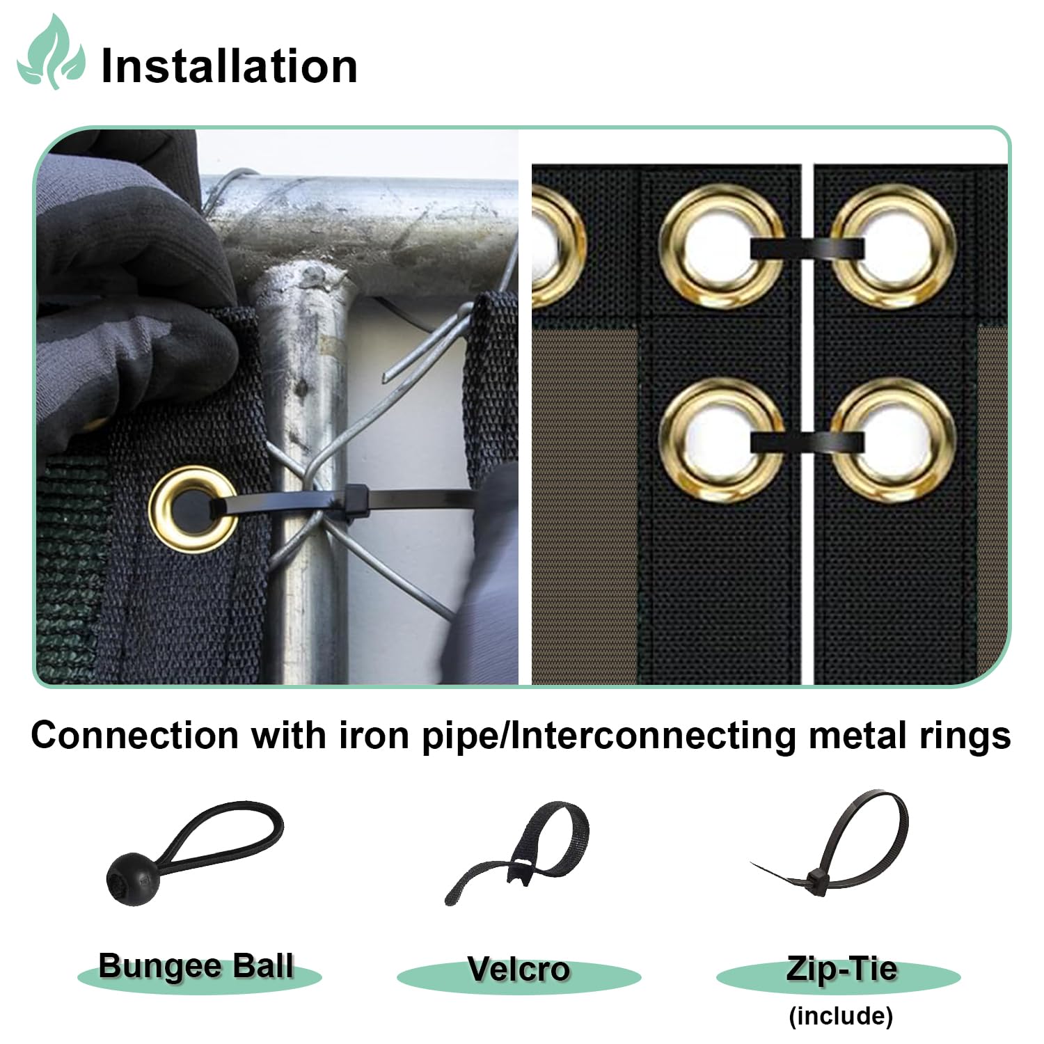 SunnyRoyal 8' x 220' Beige Privacy Fence Screen