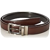 Perry Ellis Men's Burnished Edge Belt