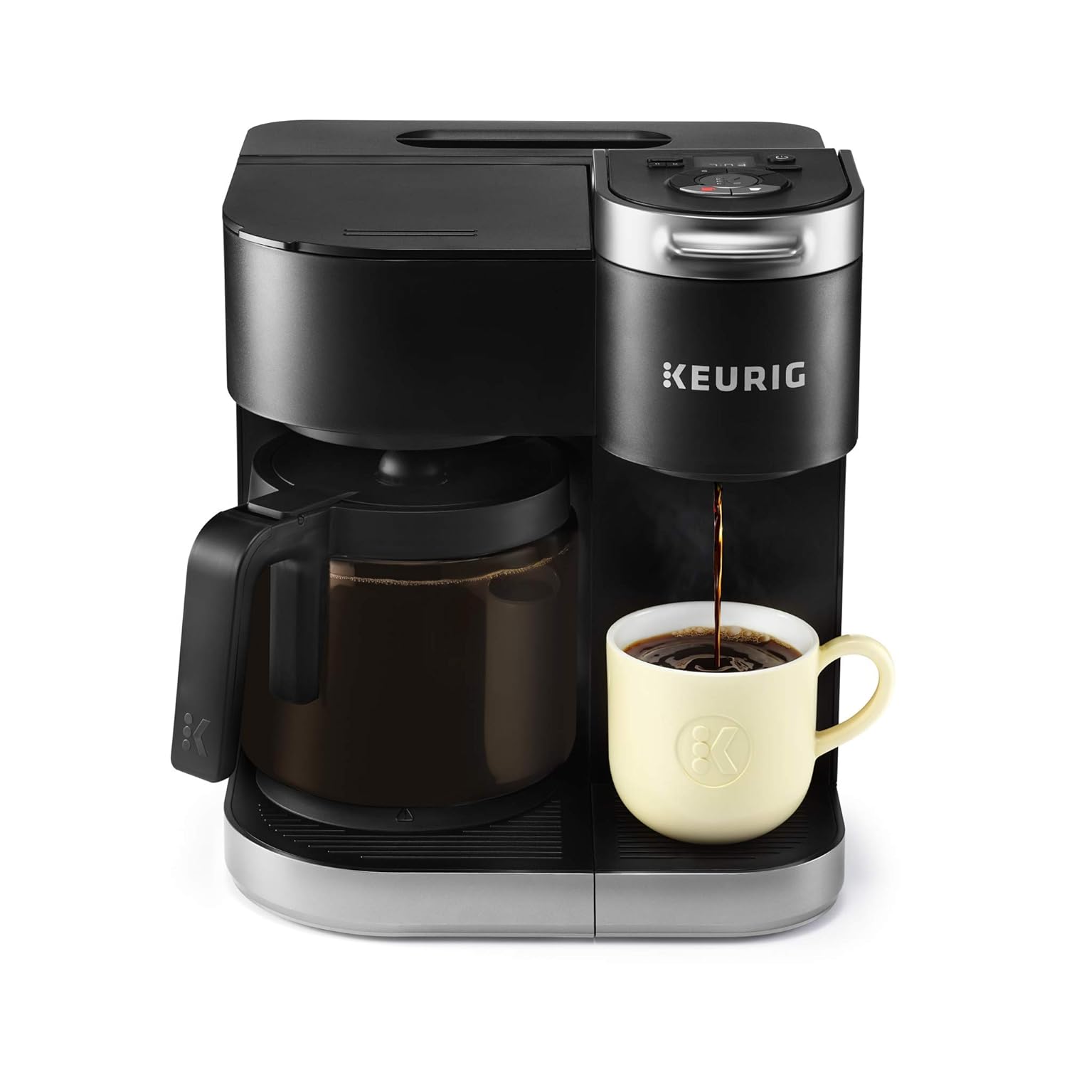 Keurig K Duo Coffee Maker Black Renewed Single Serve And 12 Cup Drip Coffee Brewer Compatible With K Cup Pods And Ground Coffee Coffee Tea Espresso Appliances Kitchen Dining Rbafamilylaw Com