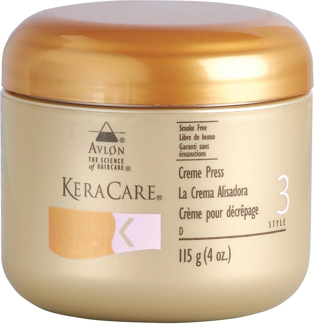 Avlon KeraCare Crème Press Style 3 115g 4oz for Thermal Heat Styling