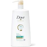 Dove Nutritive Solutions Moisturizing Shampoo with Pump for Normal to Dry Hair Daily Moisture with Pro-Moisture Complex for Manageable and Silky Hair 25.4 oz