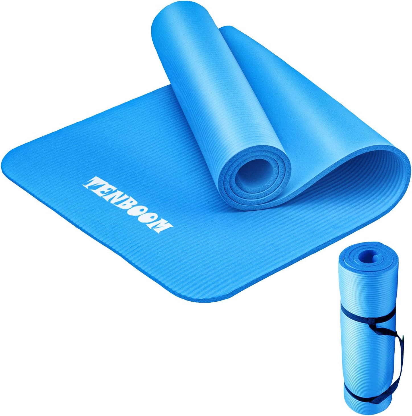 Tenboom 1CM Yogamatte Übungsmatte, Weich Yogamatte rutschfest