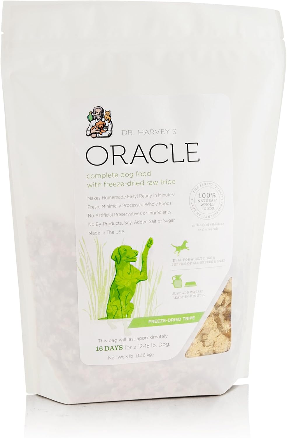 dr harvey's oracle dog food