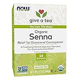 NOW Foods Give a Tea Organic Senna, Herbal