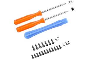 eXtremeRate Open Shell Tools Torx T8H T6 Screwdrivers Original Screws for Install Repair Mod Clean Xbox 360 Xbox One Elite S 