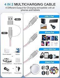2 Pack Charging Cable for Apple Watch