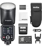 Amazon.com : Godox V100F Flash V100-F Round Head Touch Screen