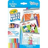 Crayola Disney Color Wonder Bundle (3 Pack), Toddler Mess Free Activity Pads &amp; Markers, Disney Coloring Toys, Gift, 3+
