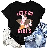 NEWKA Western Shirts for Women Cowgirl Tshirt Country Themed Tee Tops