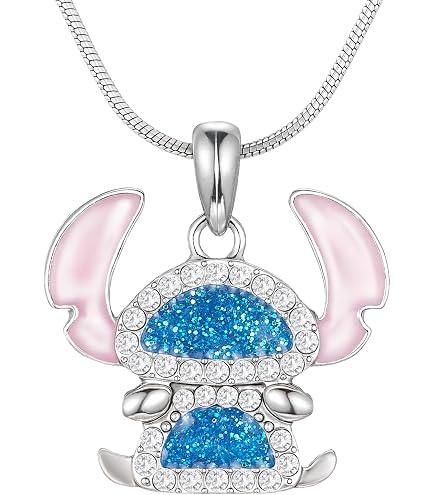 Amazon.com: Ralukiia Ohana Means Family Necklace Stitch Necklaces