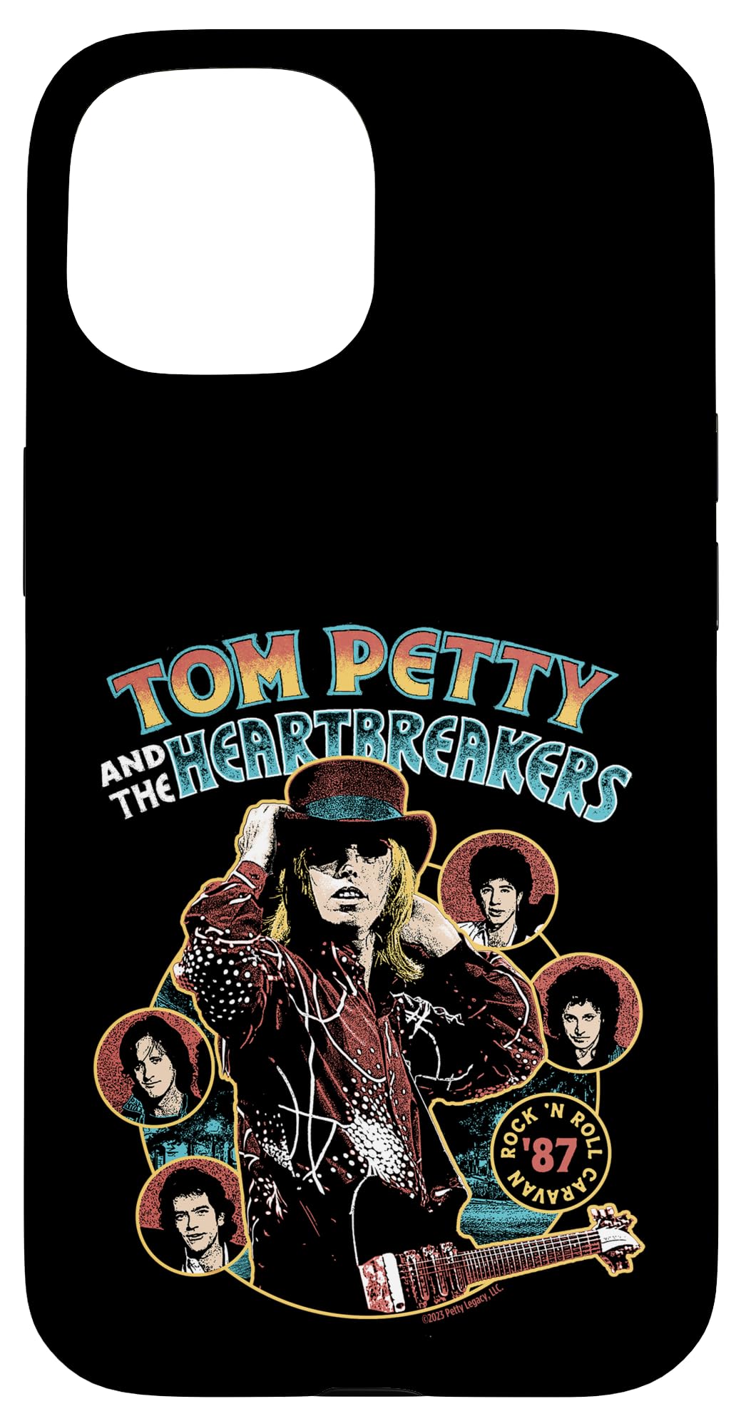 Tom Petty and the Heartbreakers Rock N Roll Caravan Top Hat Case for iPhone 15
