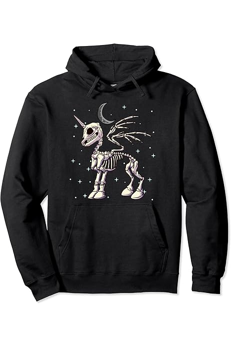 Amazon.com: Grim Reaper Skull Riding An Unicorn, Death Unicorn, Skeleton  Pullover Hoodie : Clothing, Shoes \u0026 Jewelry