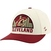 ZHATS NBA Unisex-Adult NBA Officially Licensed Adjustable Snapback Hat Contender Ivory