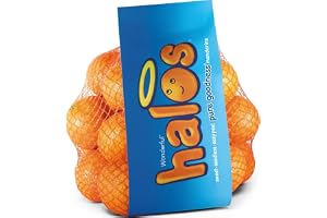 Wonderful Halos Mandarins, Sweet, Seedless, Easy Peel Mandarin Oranges - Healthy Food, Fresh Fruit, 3lb Bag