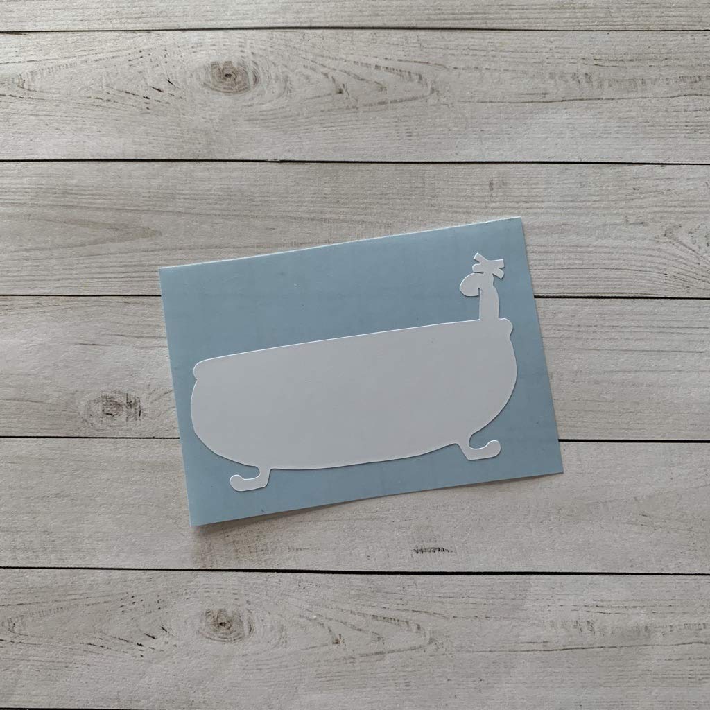 Bath Tub Vinyl Stickers, Decal, Bath Time Decorations, Bath