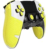 TALONGAMES Controller Grip Tapes Compatible with PS5 DualSense Edge, Ultra Version Anti Slip Tape, Sweat Absorbent, Skin kit, Compatible with PlayStation 5 Edge Grips, Buttons, Trigge, D-pad Neon