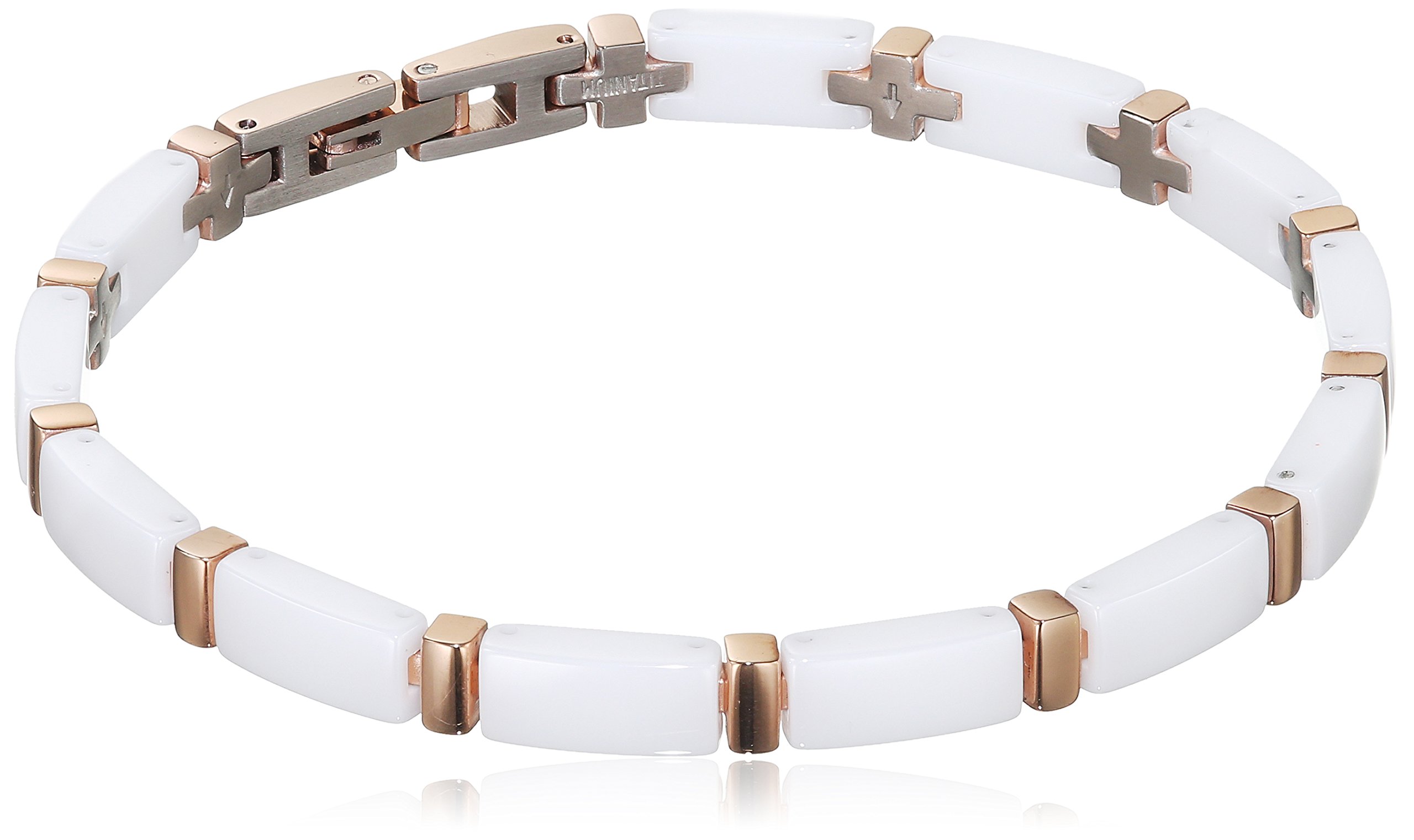 Boccia - Bracelet - Titanium - 21 cm - 0371-06, 21 cm, Ceramic