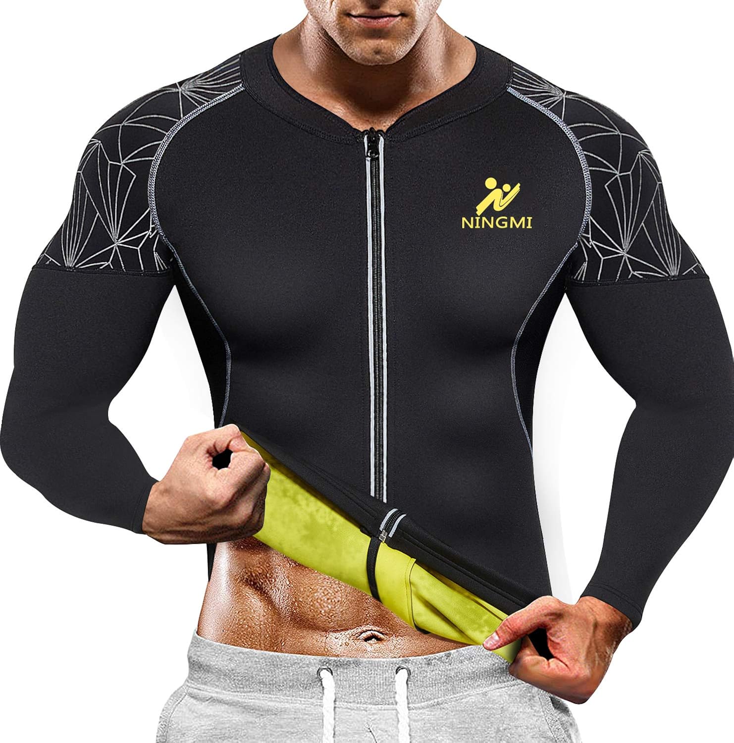 mens sauna jacket