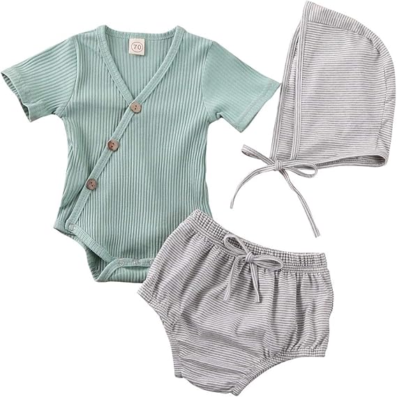unisex summer baby clothes
