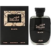 Hawas Black by Rasasi for Men - 3.38 oz EDP Spray