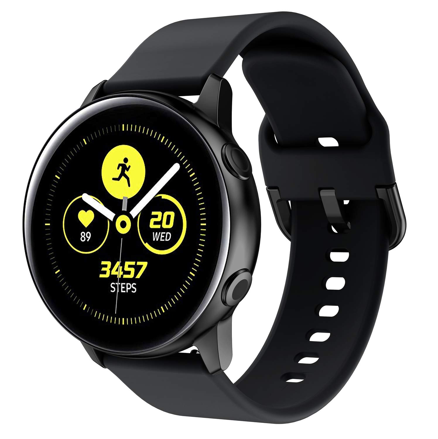 Shieranlee 20mm Watch Straps Quick Release Strap Compatible with Garmin Vivoactive 3 Music/Vivoactive 3/Venu/Vivomove HR/Luxe/Style/Forerunner 245/645 Music - soft sport Replacement Strap