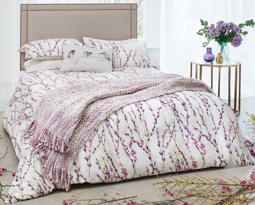 Harlequin Salice Duvet Cover, Cotton, Plum, SuperKing Amazon.co.uk
