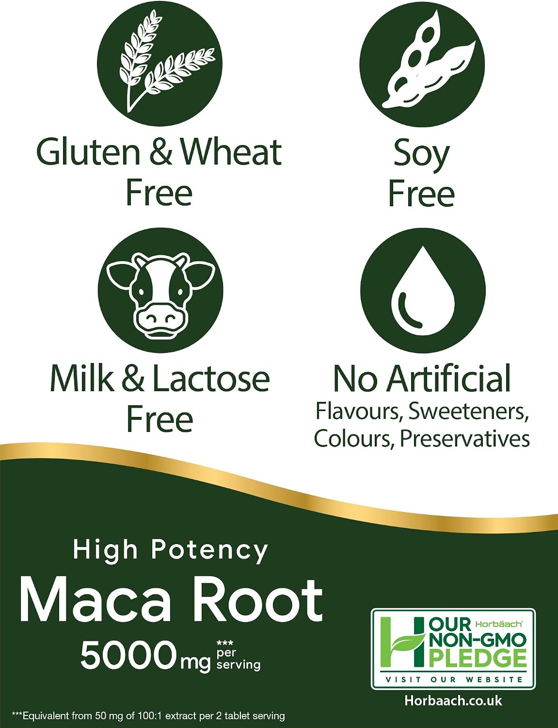 Maca Root 7500mg, 180 count (Pack of 1) - Image 5