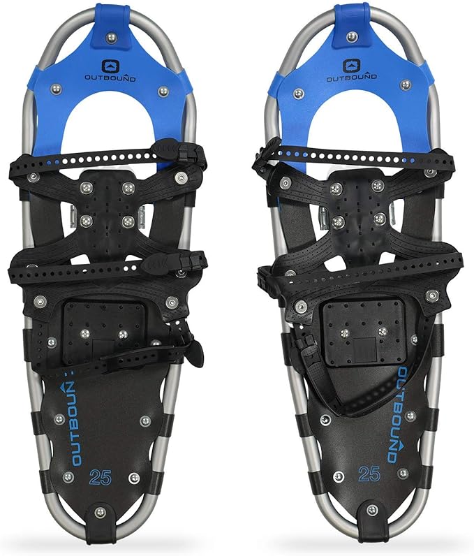 Outbound Snowshoes Lightweight Aluminum Snowshoes HighDensity