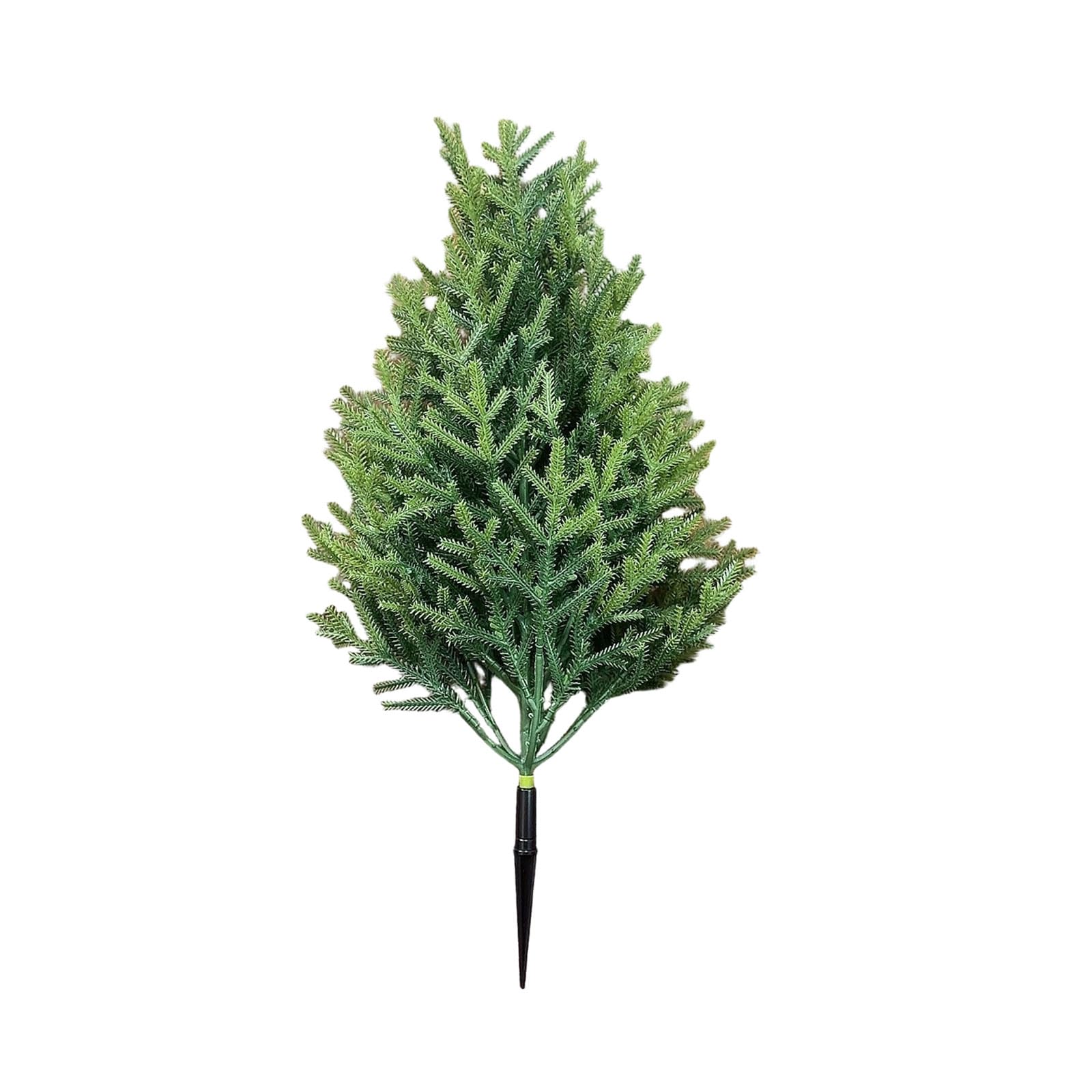 Photo 1 of ** similar *** Artificial Christmas Tree Stakes with Pine Branches, 19.6 inch Height Green Norfolk Christmas Cedar Trees with Ground Spikes,Indoor Outdoor Holiday Decor Ground Plugs