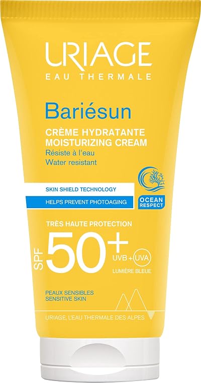 Uriage Sunscreen Cream SPF50+ 50ml Moisturising Unisex Face Body Protection