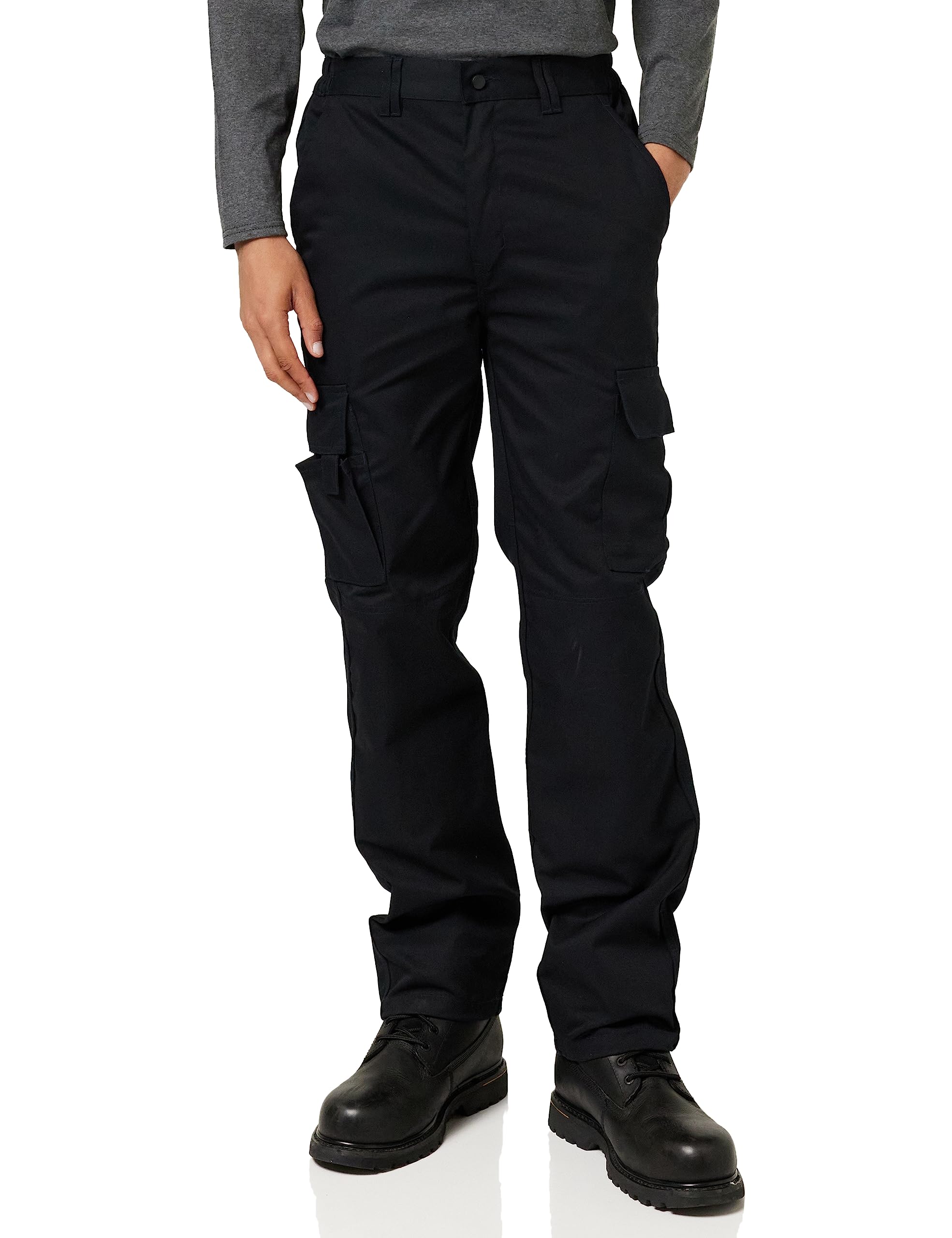 Himalayan Bullet Men's Combat Multi-Pocket Work Trousers (Navy, 42-33)