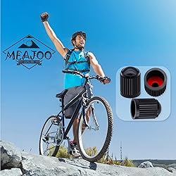 MEAJOO 100PCS Tire Valve Stem Caps, Corrosion