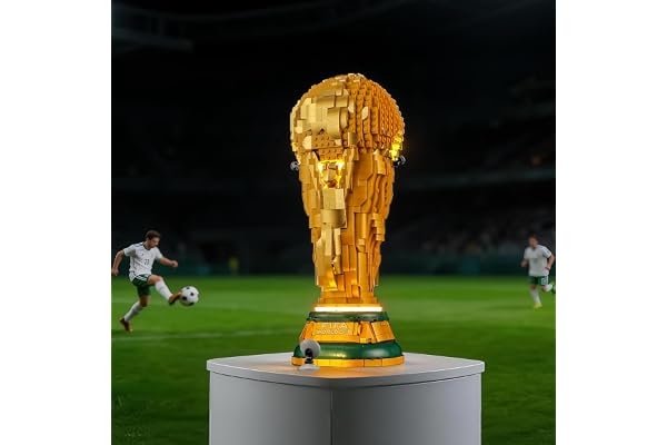 BRIKSMAX 2.0 Light Kit Compatible with Lego Editions FIFA World Cup Official Trophy 43020 Building Sets - Original LED Lighti