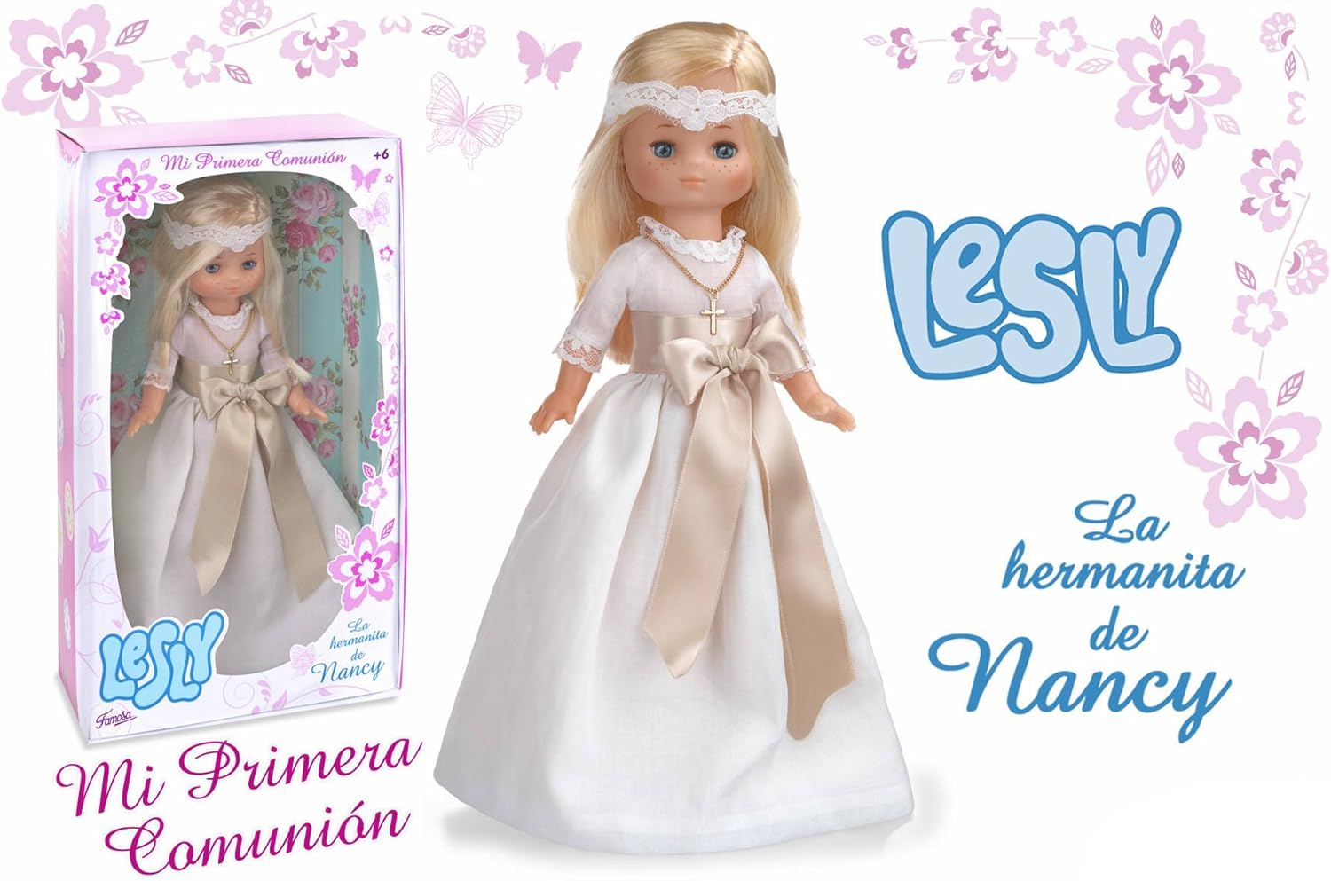 muñeca lesly comunion