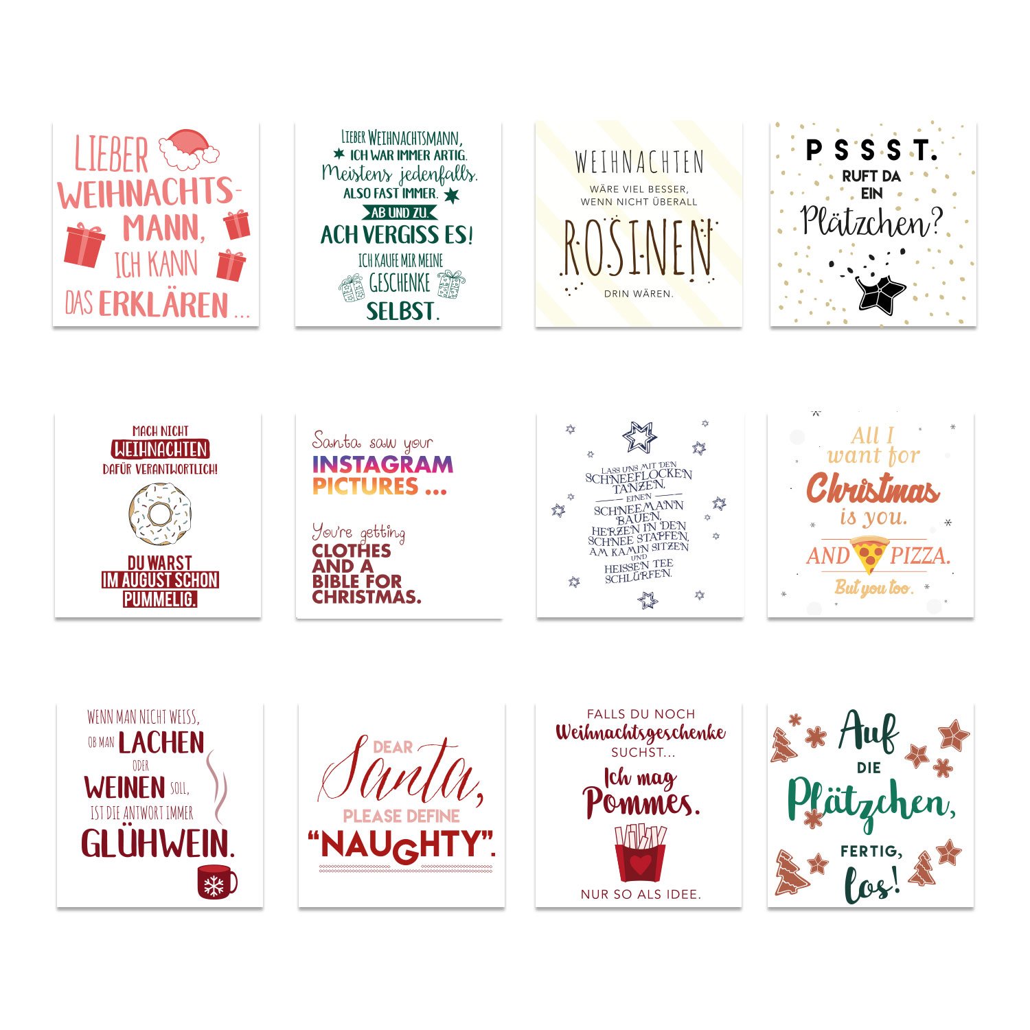 Visual Statements Adventskalender Zum Befüllen Und Bastelnlieblingsmensch Lm Kollektion Freundschaft